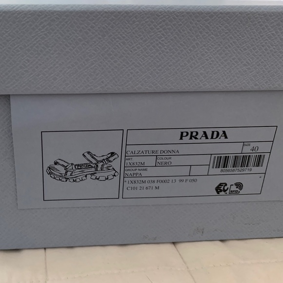 Prada Leather Sport Sandals - Picture 3 of 7